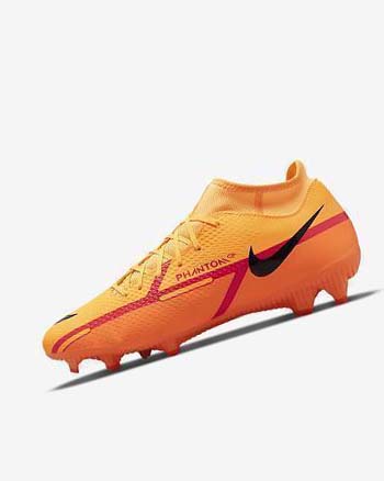Nike Phantom GT2 Academy Dynamic Fit MG Naranjas Naranjas Rojos Claro Negros | MX 2346